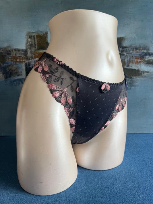 Culotte tanga - BELLEVILLE (gris) - Prima Donna