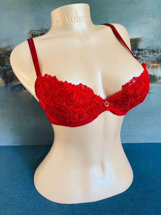 SG push up - SERTI GUIPURE rouge - Lise Charmel