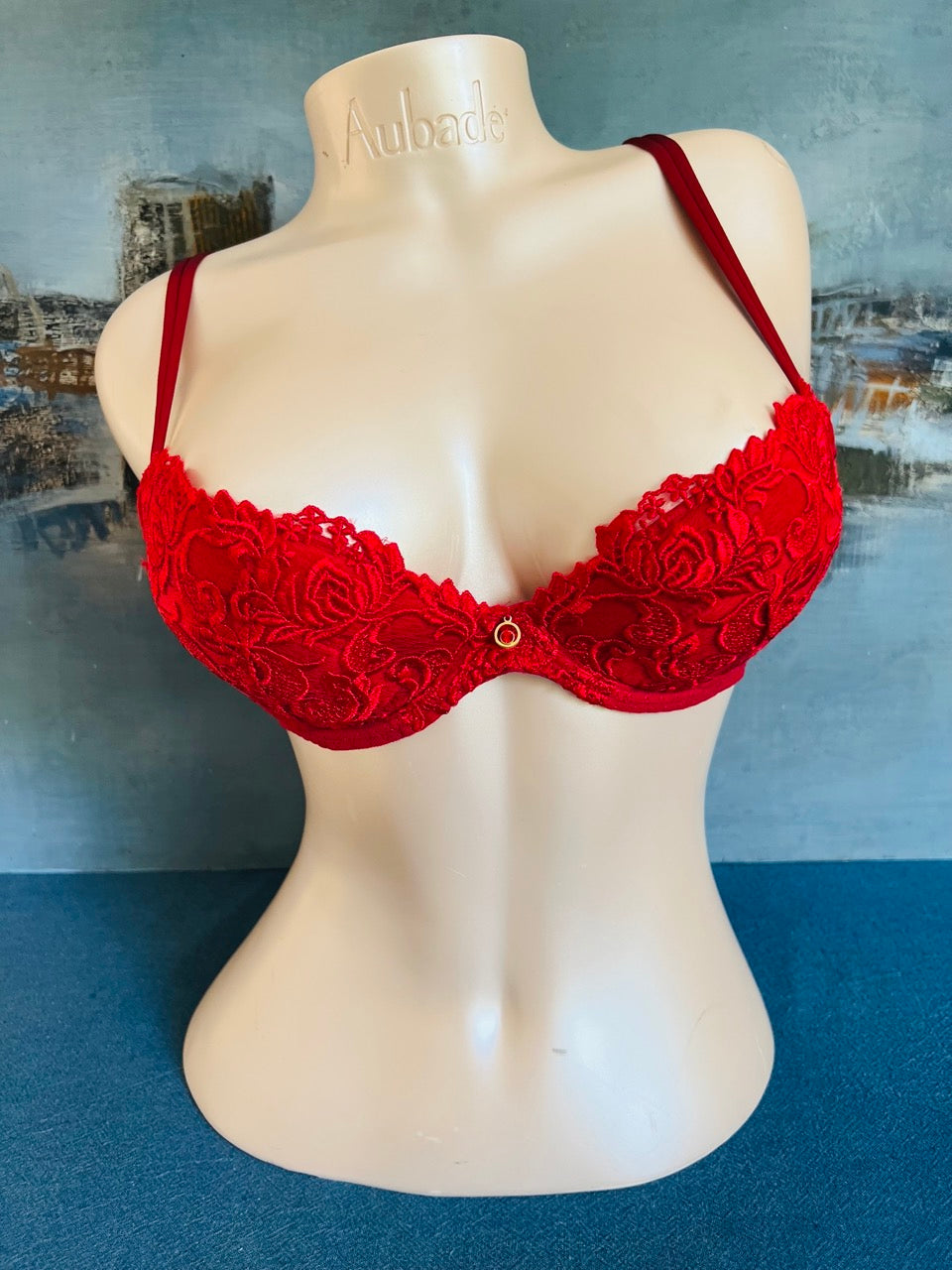 SG push up - SERTI GUIPURE rouge - Lise Charmel
