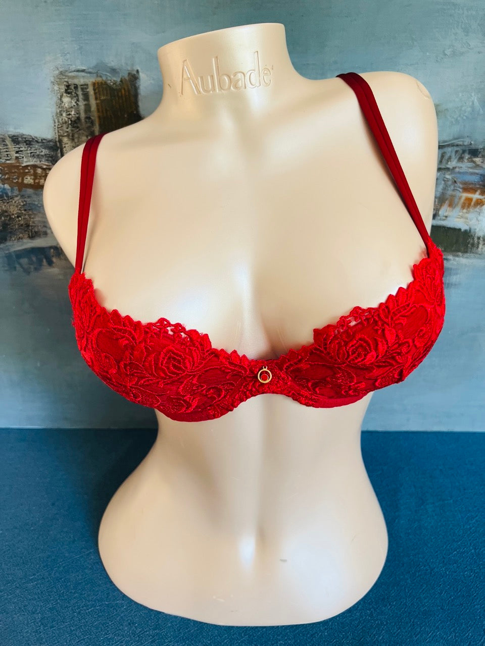 SG push up - SERTI GUIPURE rouge - Lise Charmel