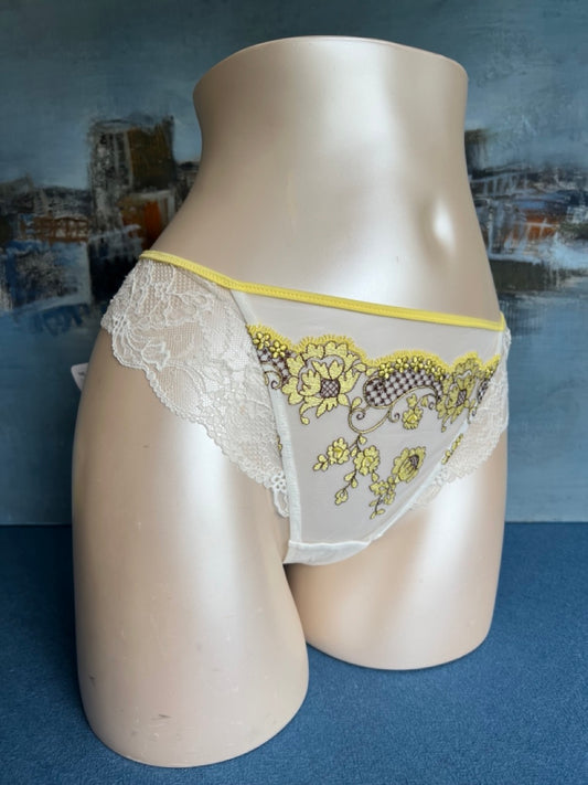 Culotte tanga - FRAGRANCE VOYAGE (jaune) - Lise Charmel