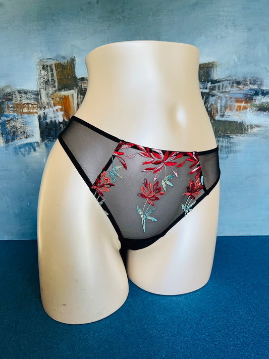 Culotte tanga - ARTY FLOWER - Lise Charmel