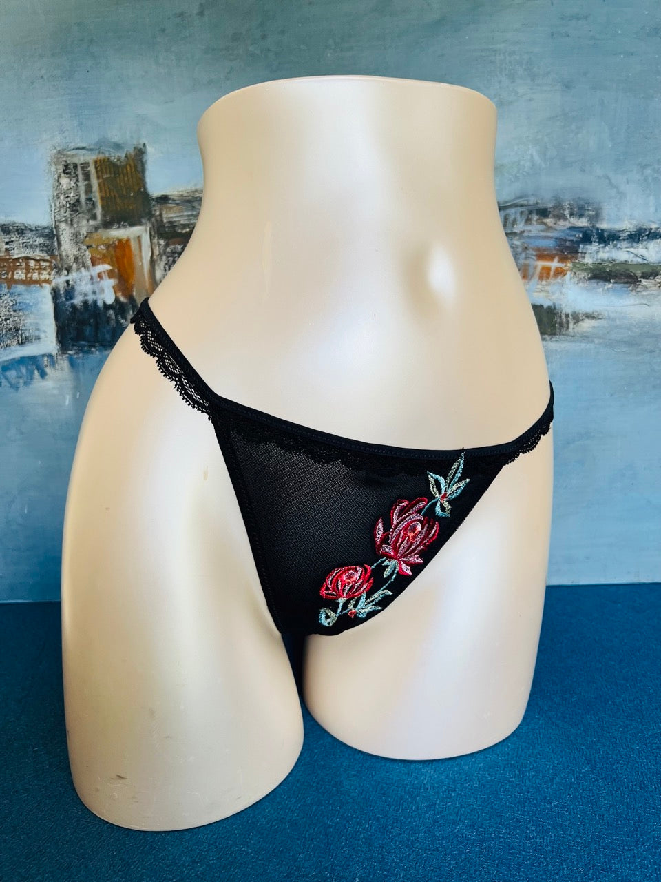 Culotte string  - ARTY FLOWER - Lise Charmel