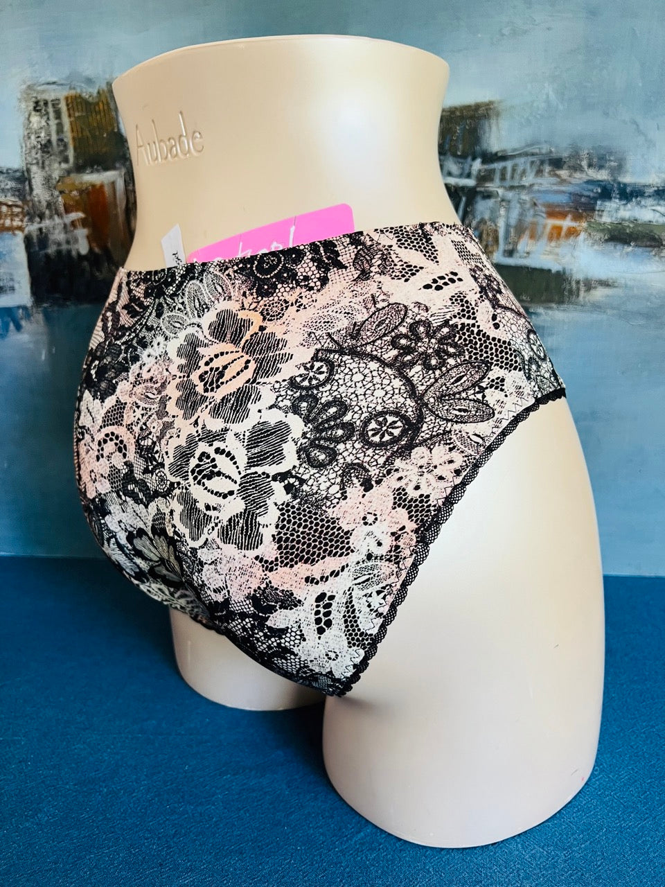 Culotte slip haut - DENTELLE AU COEUR - Lise Charmel ANTIGEL