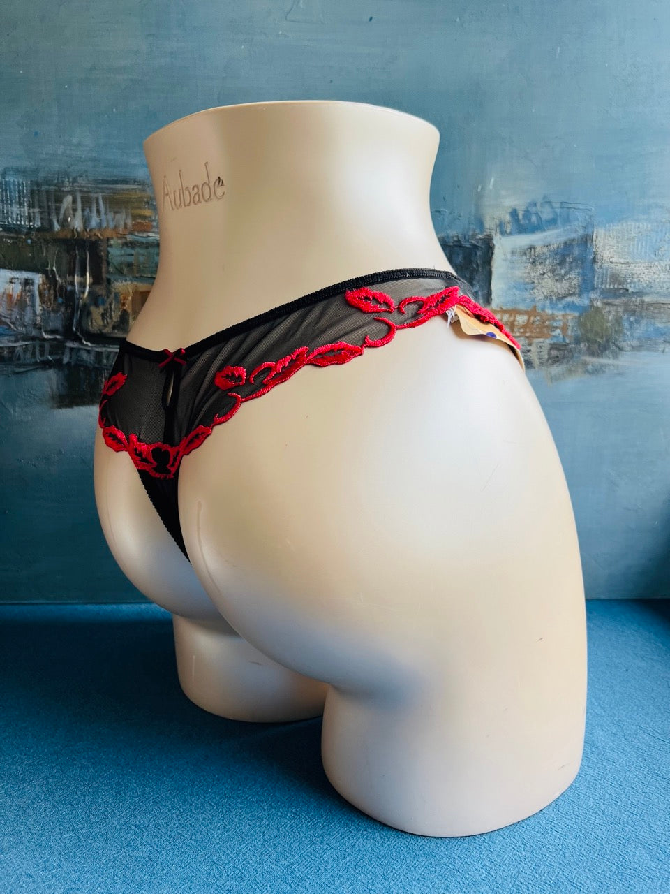 Culotte tanga - PARIS DIVA noir - Lise Charmel