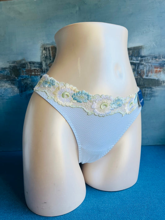 Culotte tanga - MANHATTAN bleu - Prima Donna