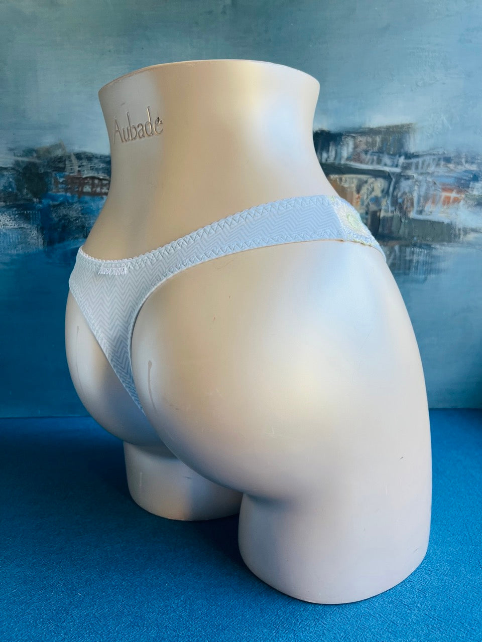 Culotte tanga - MANHATTAN bleu - Prima Donna