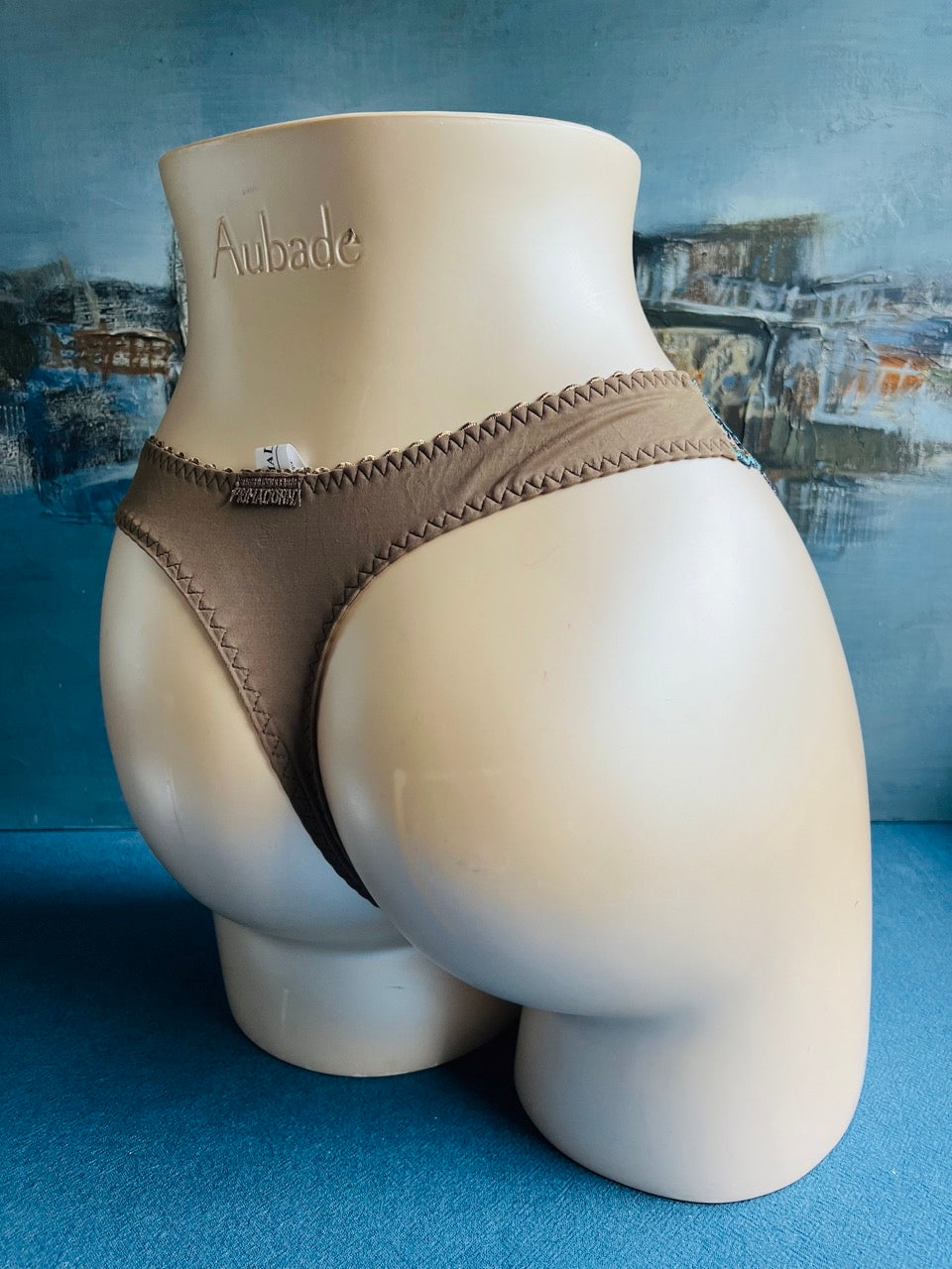 Culotte tanga - SYMPHONY (marron) - Prima Donna