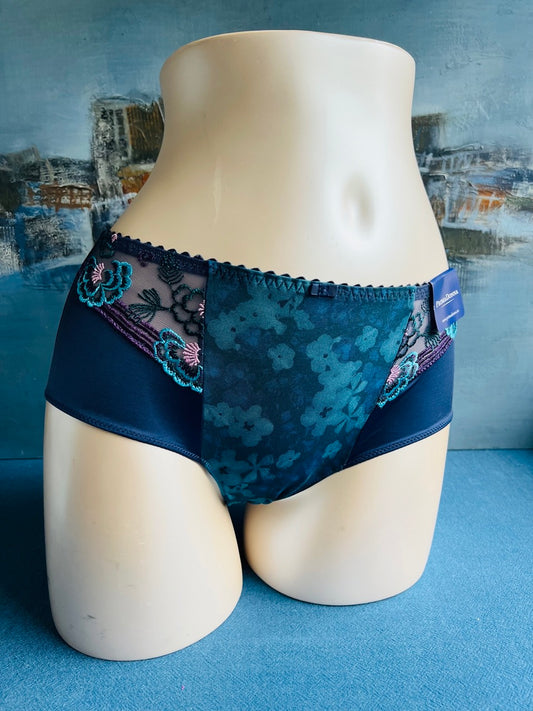 Culotte shorty - MADAME BUTTERFLY (bleu) - Prima Donna