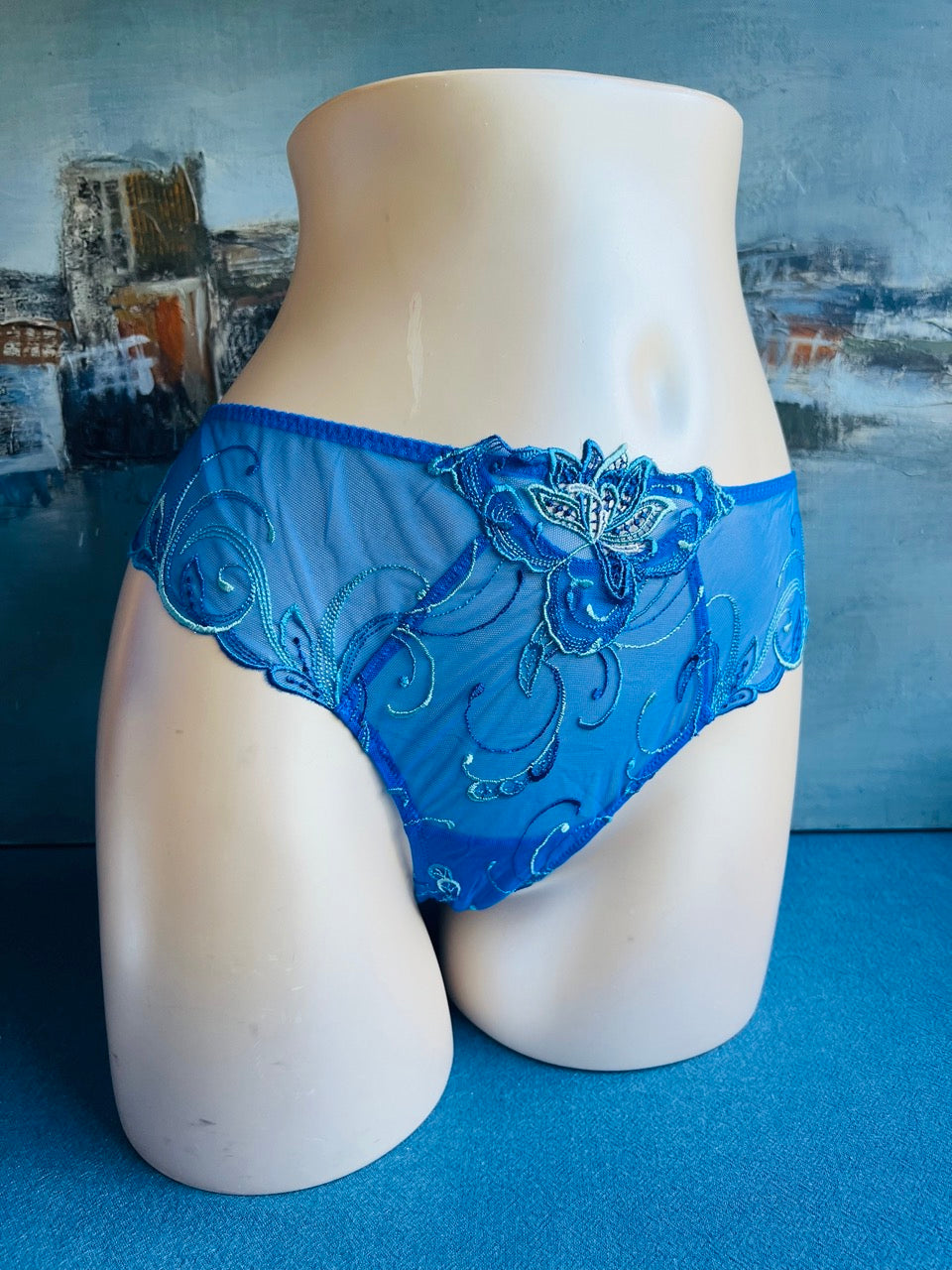 Culotte tanga - JARDINS TURQUOISES - Lise Charmel