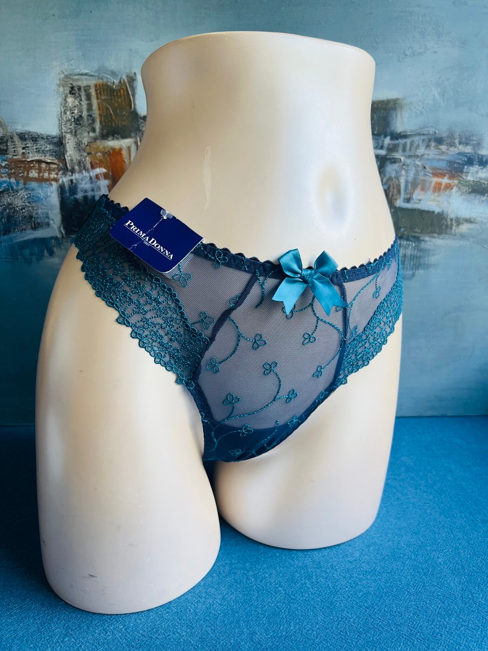 Culotte tanga bleu - STOCKHOLM - Prima Donna