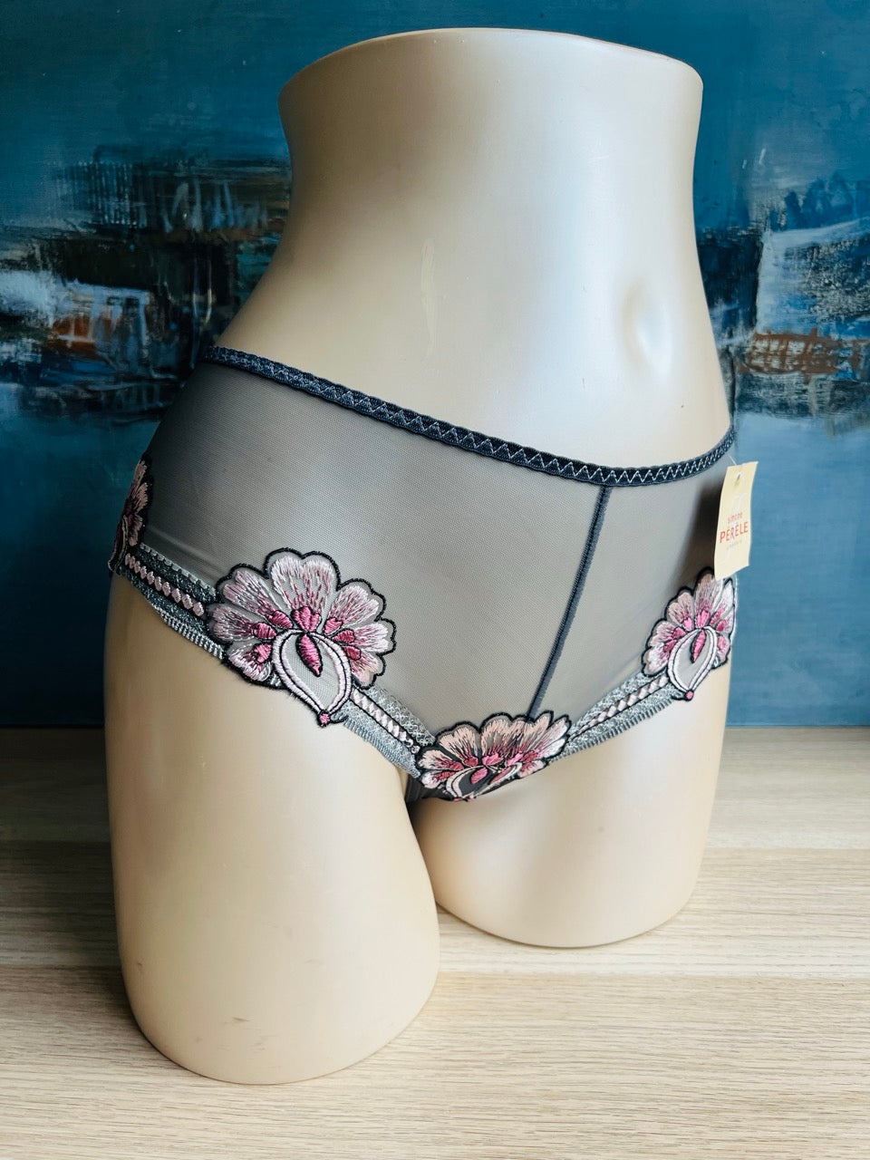 Culotte shorty - KATARINA gris - Simone Pérèle