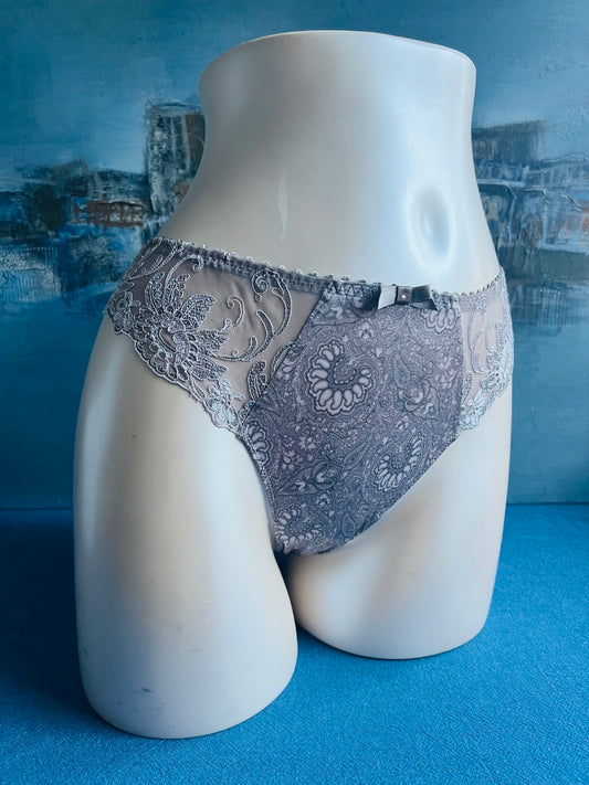 Culotte tanga gris - ORIENTAL NIGHT - Prima Donna