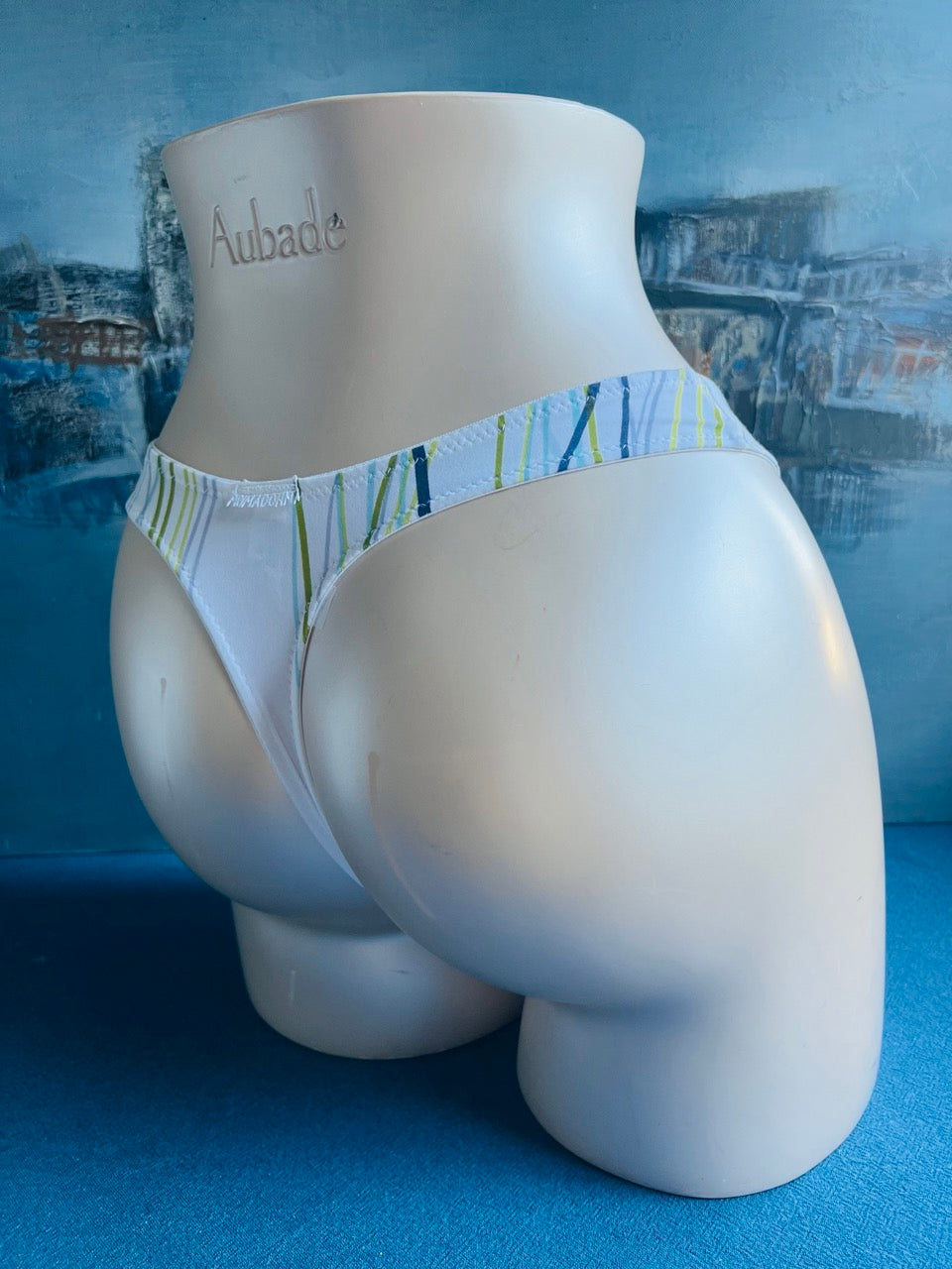 Culotte tanga bleu - IBIZA - PrimaDonna