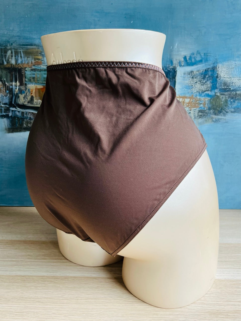 Culotte slip haut - KATARINA marron - Simone Pérèle