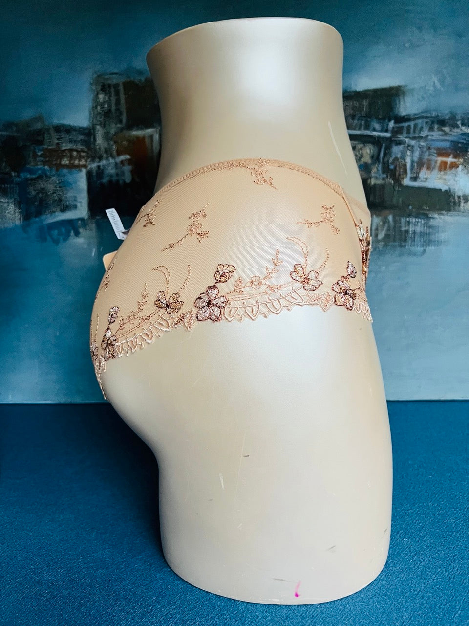 Culotte shorty (beige) - LODGE EN FLEURS - Lise Charmel
