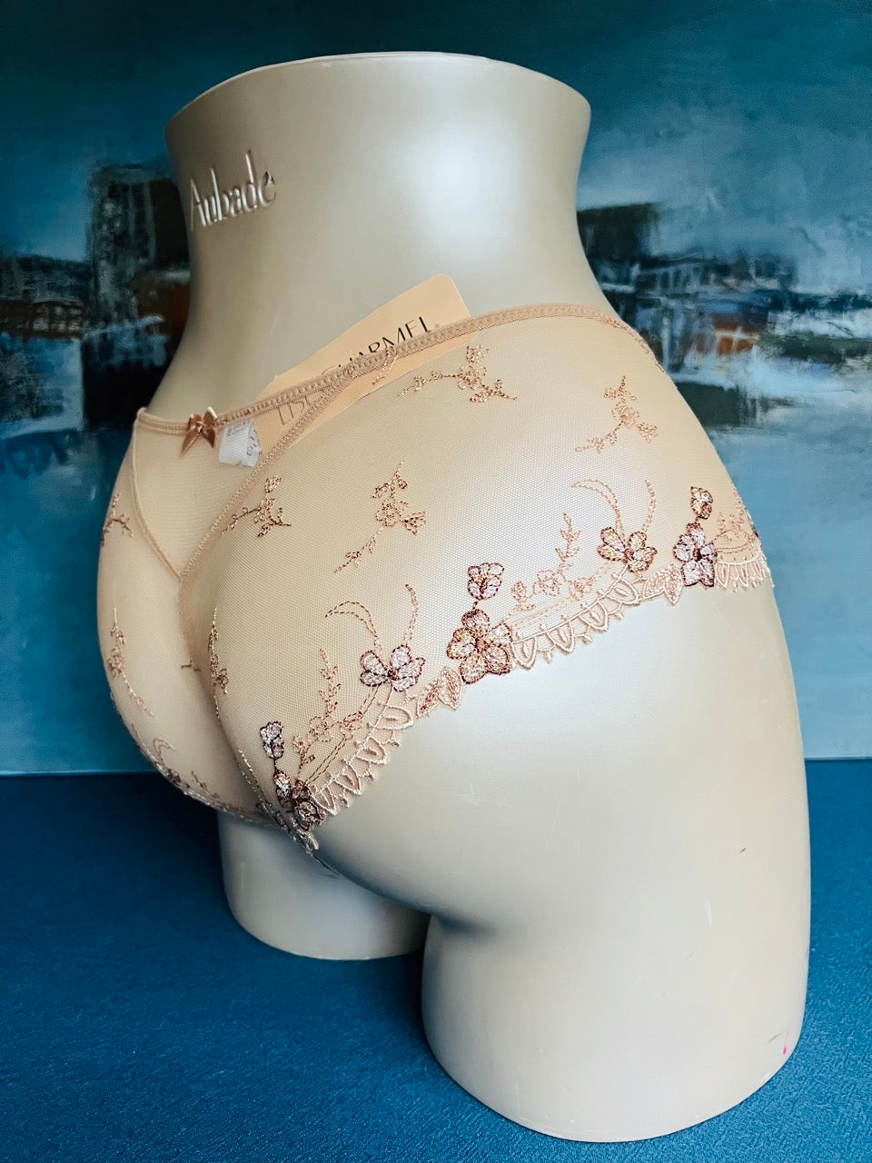 Culotte shorty (beige) - LODGE EN FLEURS - Lise Charmel