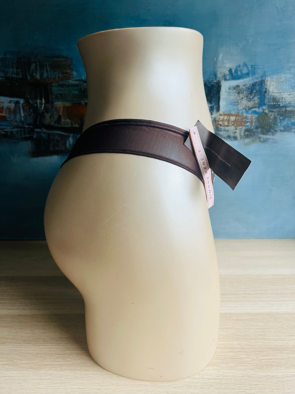 Culotte tanga - ELIZA (marron) - Simone Pérèle