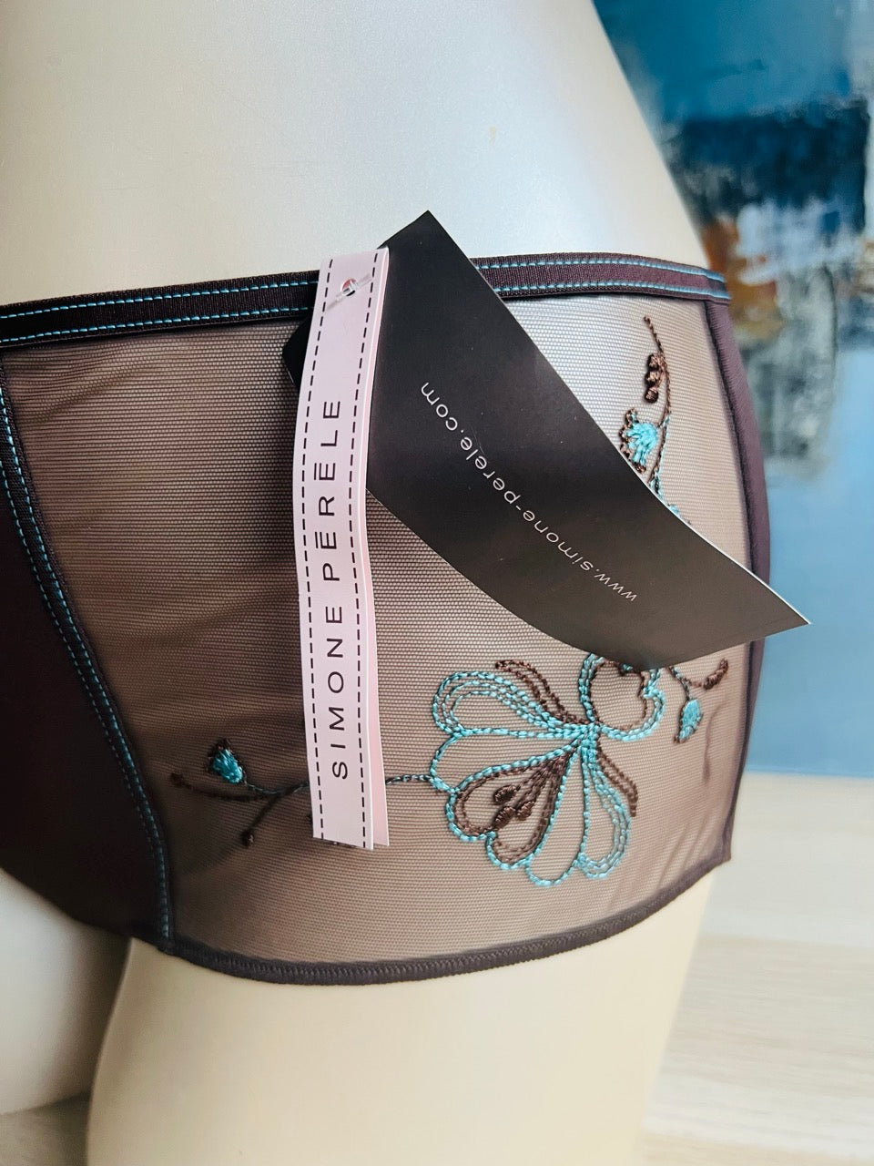 Culotte shorty - ELIZA (marron) - Simone Pérèle