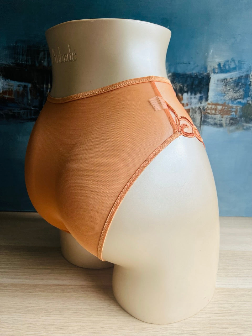 Culotte slip haut - SAMARA (orange) - Simone Pérèle