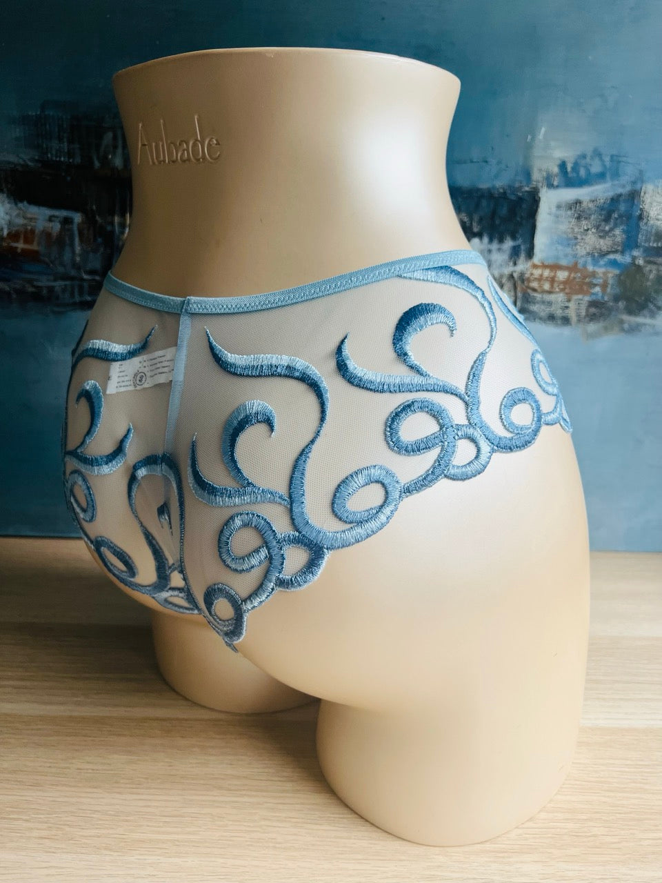 Culotte shorty - SAMARA (bleu) - Simone Pérèle