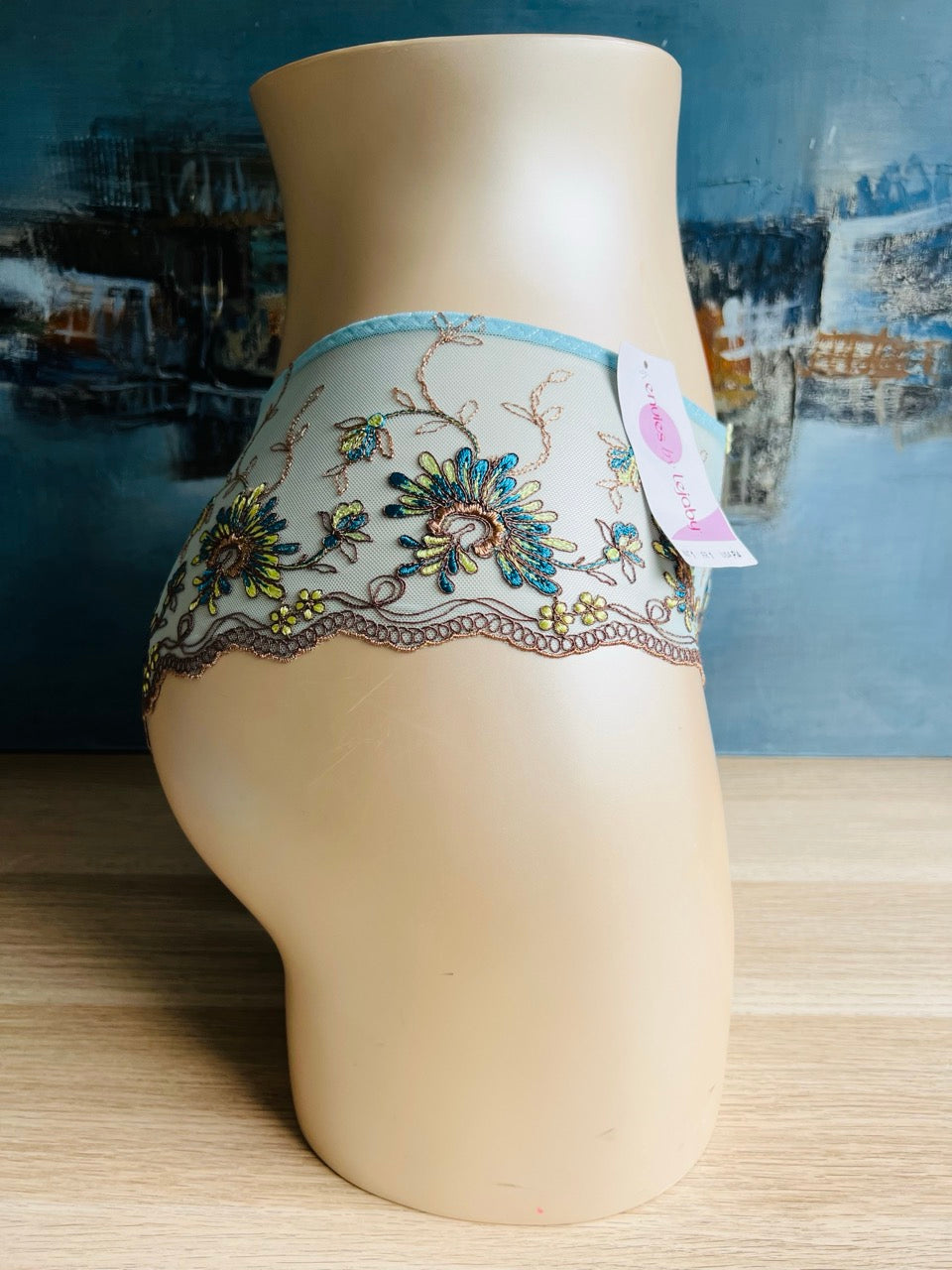 Culotte shorty - JAKARTA (bleu) - Lejaby