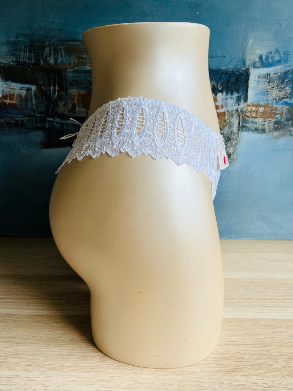 Culotte tanga - HYPNOSE (blanc) - Lejaby