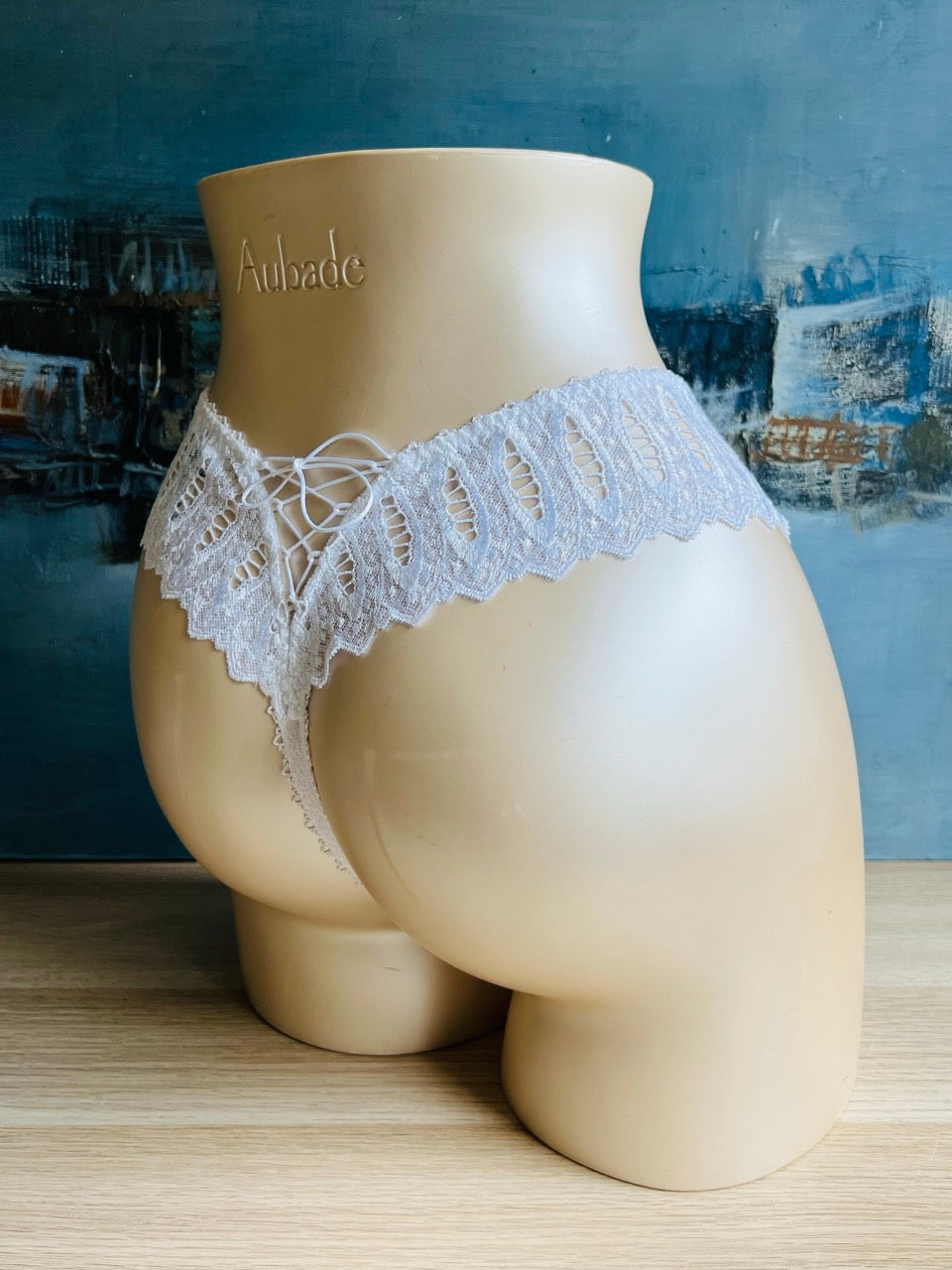 Culotte tanga - HYPNOSE (blanc) - Lejaby