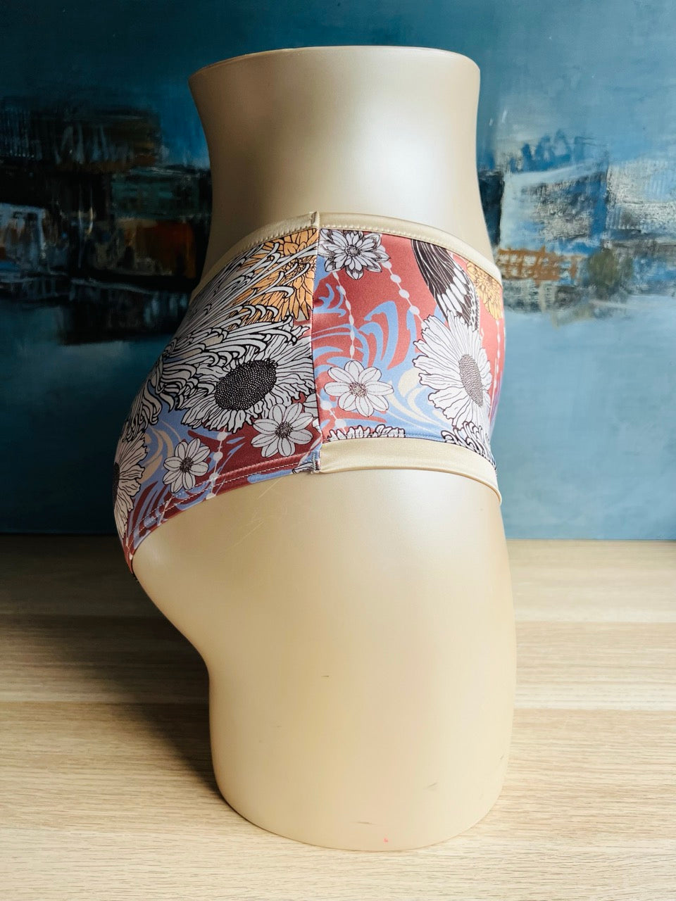 Culotte shorty - AQUARELLE (marron) - Simone Pérèle