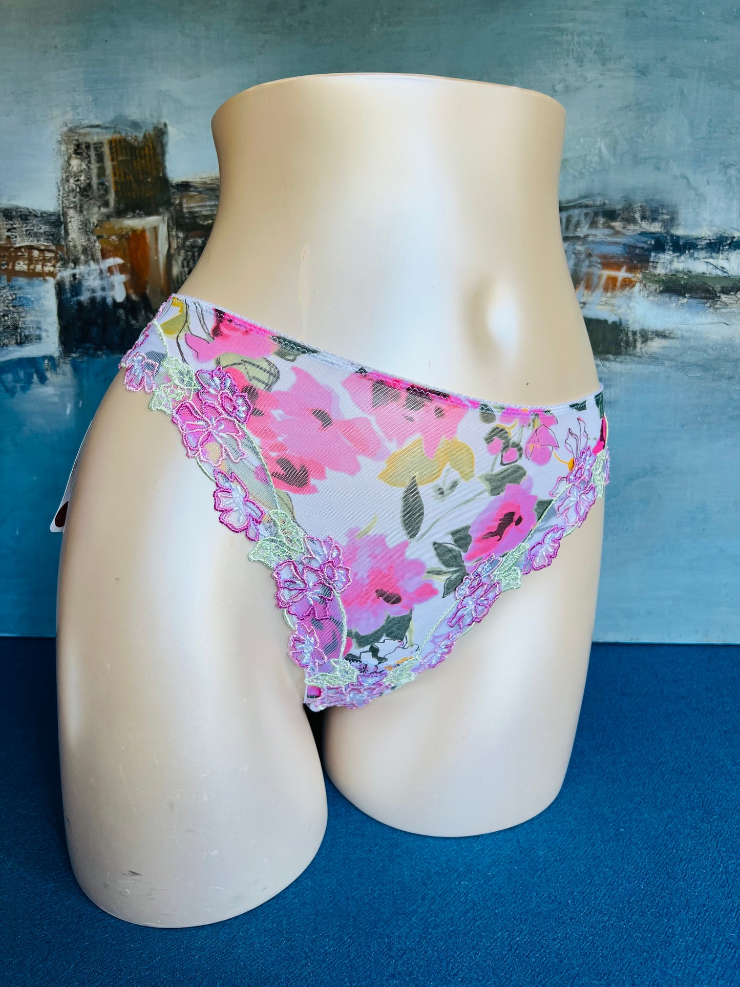Culotte brésilienne blanc - JARDINS INTIMES - Lise Charmel