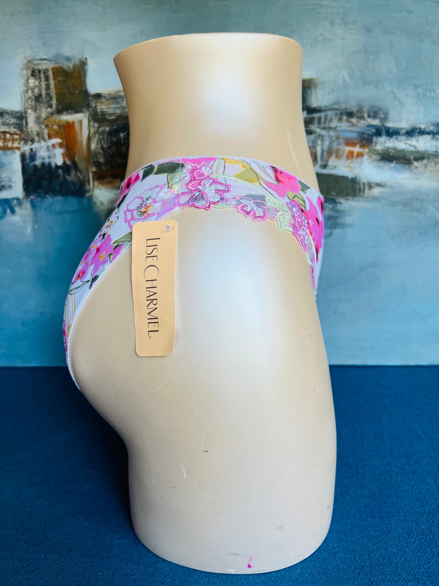 Culotte brésilienne blanc - JARDINS INTIMES - Lise Charmel