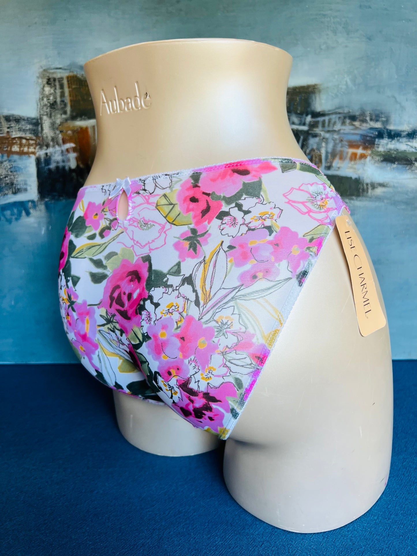 Culotte brésilienne blanc - JARDINS INTIMES - Lise Charmel