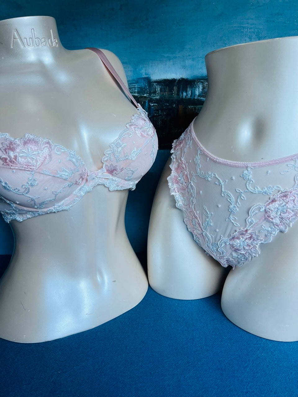 Culotte tanga - MOTS D'AMOUR rose - Lise Charmel