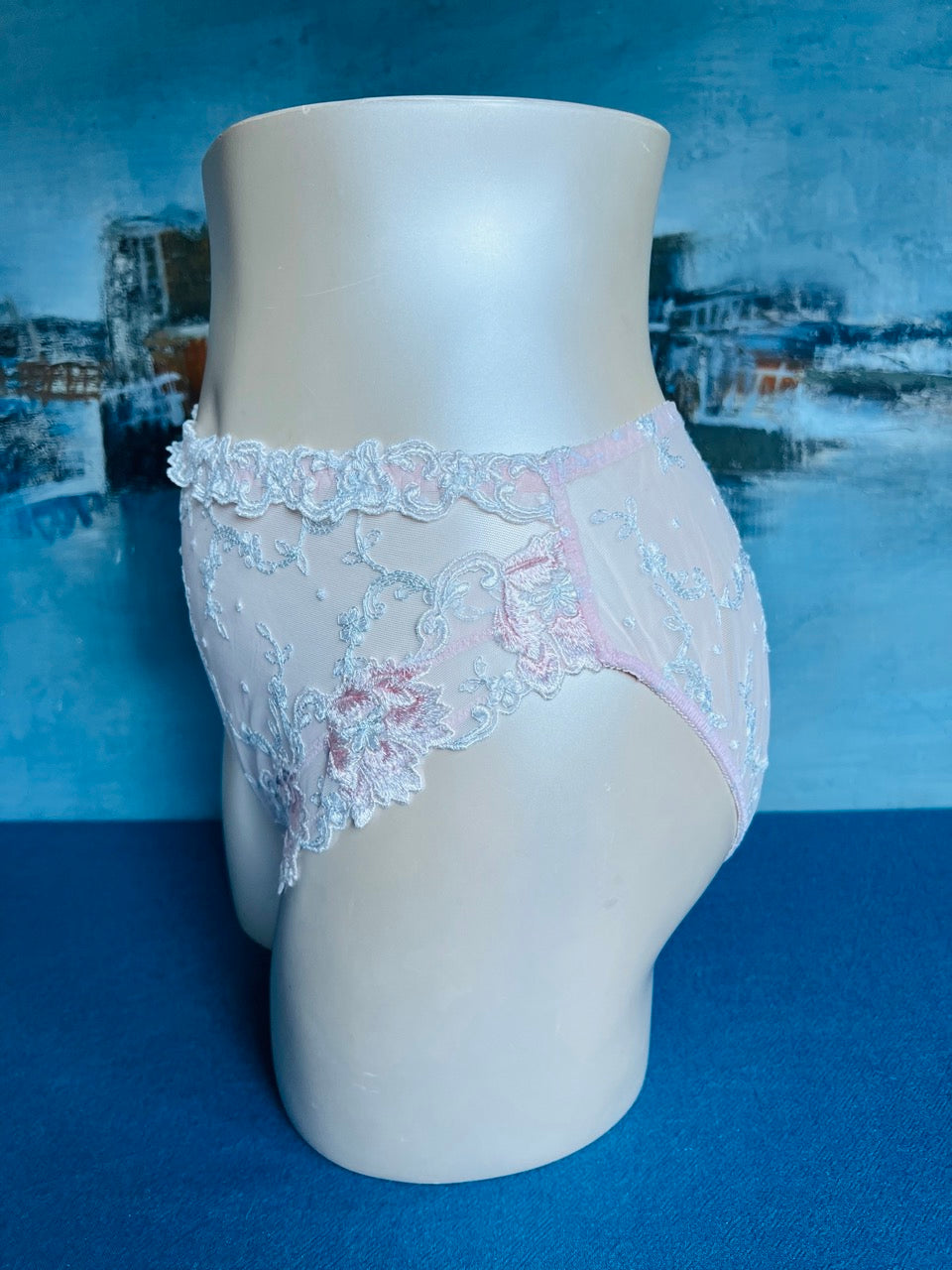 Culotte slip haut - MOTS D'AMOUR rose - Lise Charmel