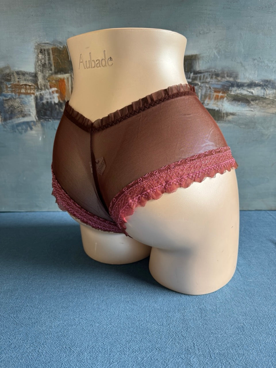 Culotte shorty - SOUFFLE DE FLEUR (marron) - Aubade