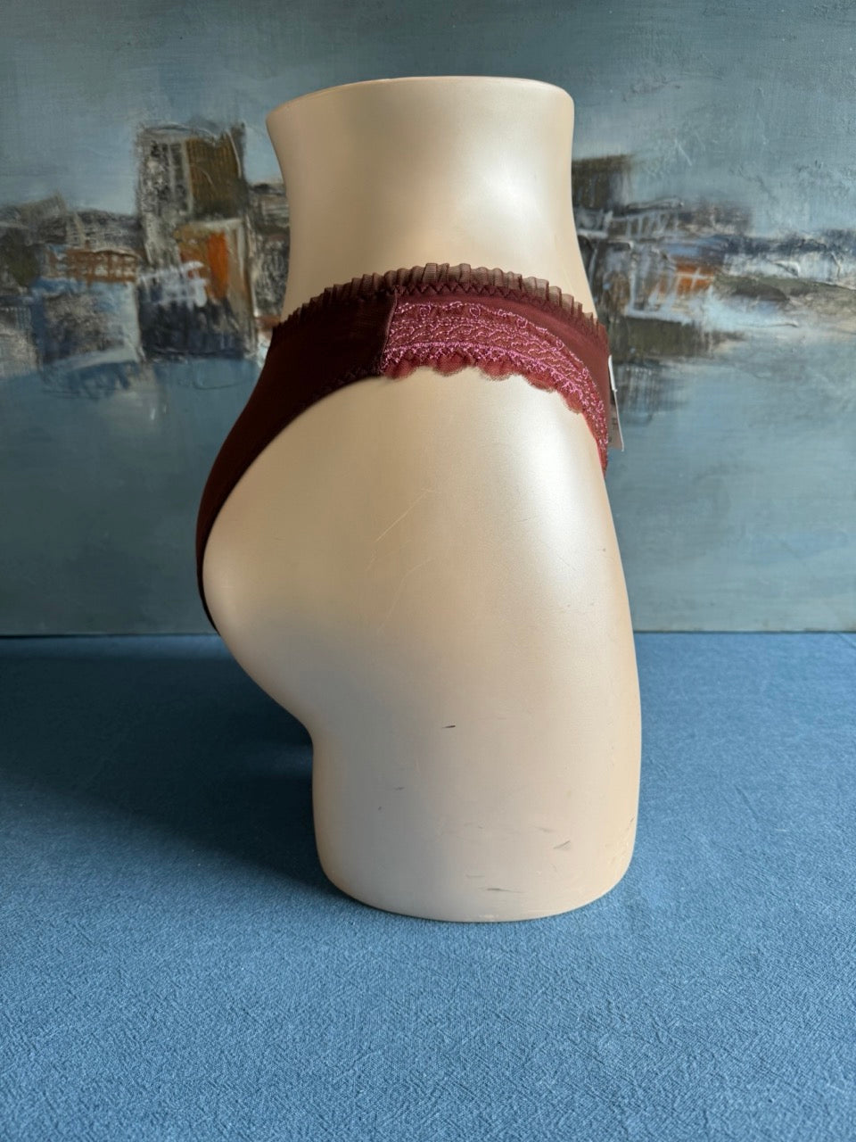 Culotte brésilienne - SOUFFLE DE FLEUR (marron) - Aubade