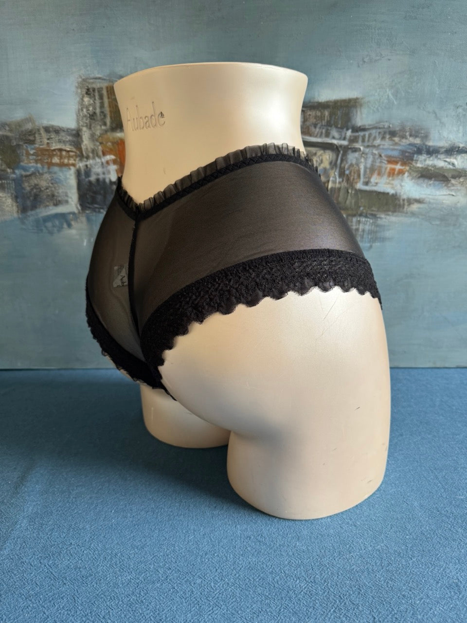 Culotte shorty - SOUFFLE DE FLEUR (noir) - Aubade