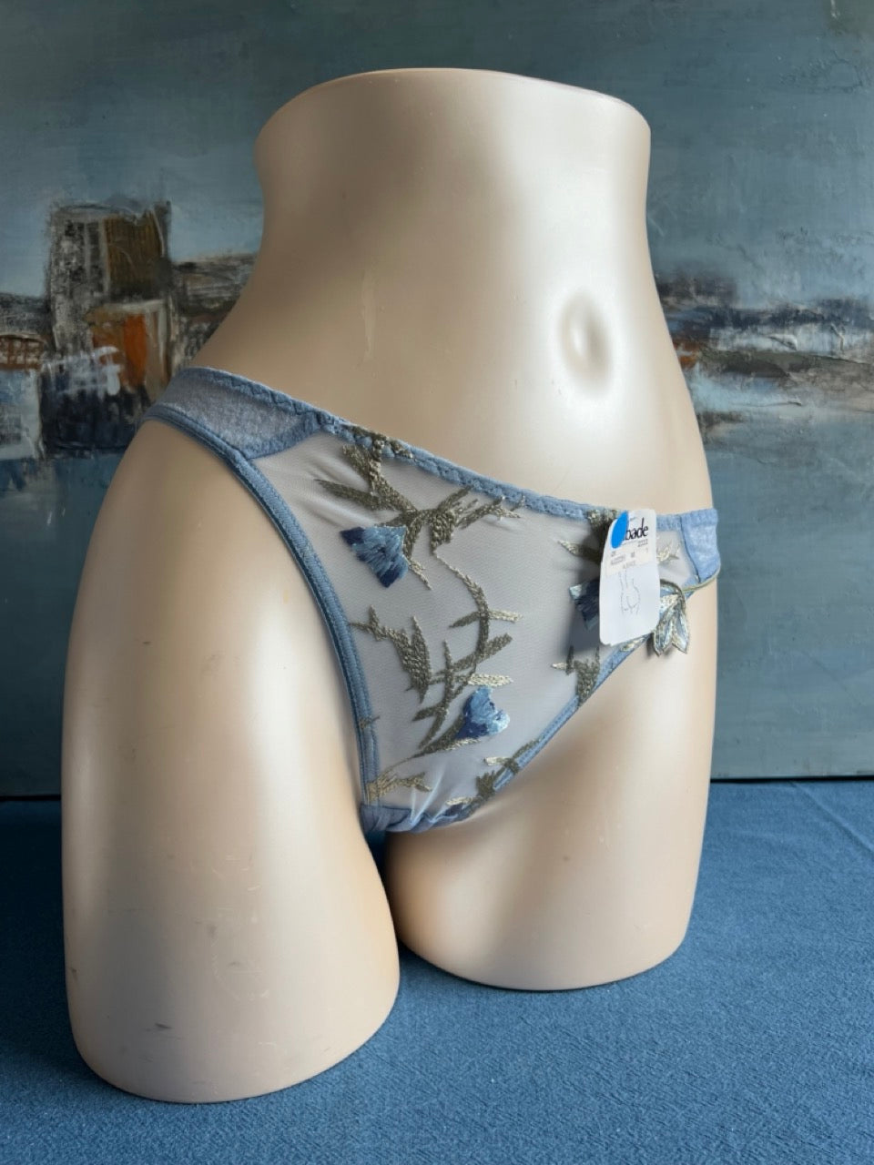 Culotte brésilienne - REFLET (bleu) - Aubade