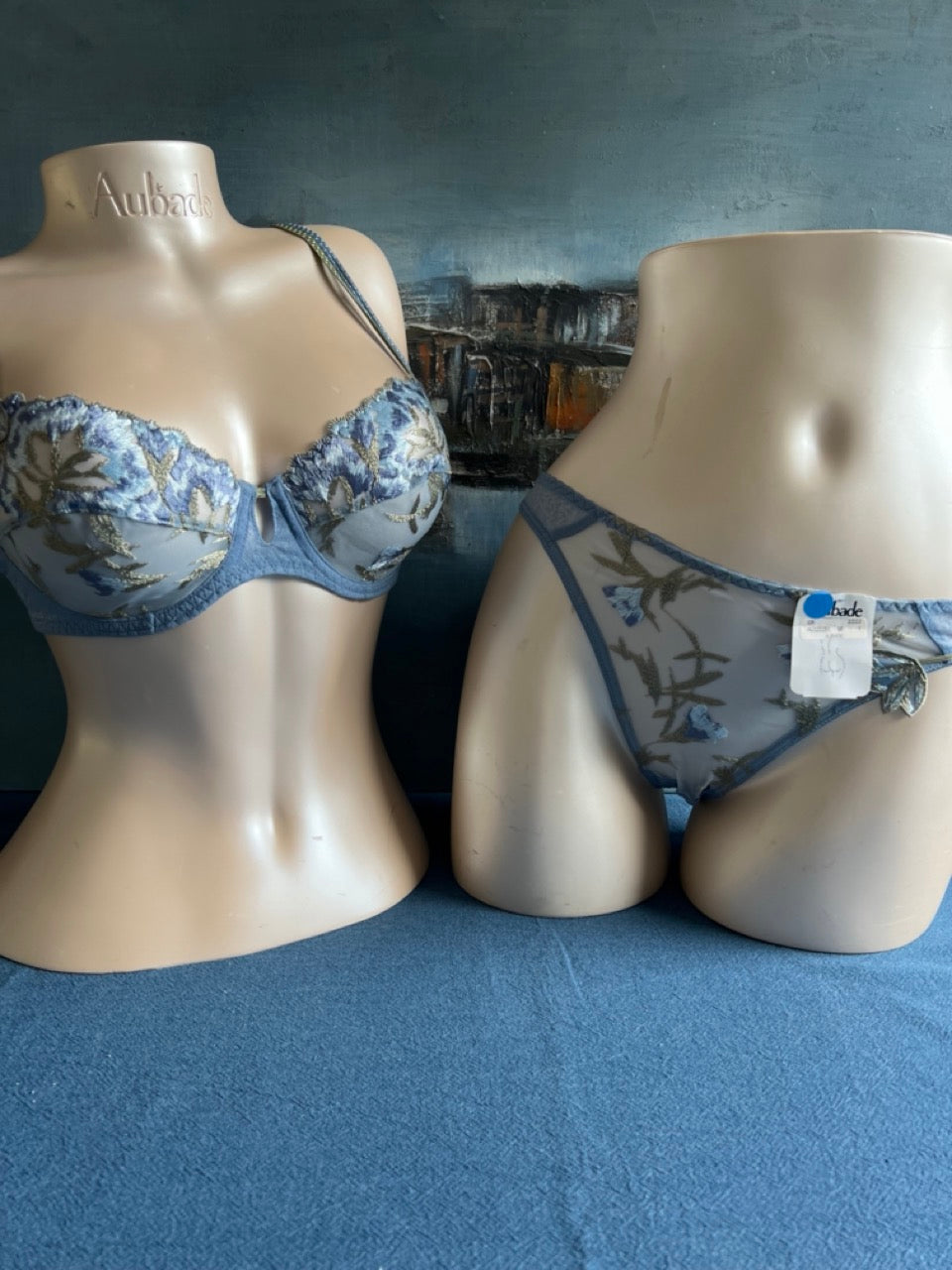 Culotte brésilienne - REFLET (bleu) - Aubade