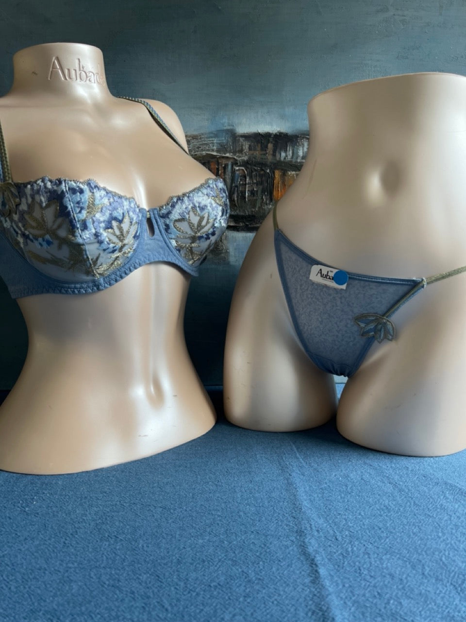 Culotte bikini- REFLET (bleu) - Aubade